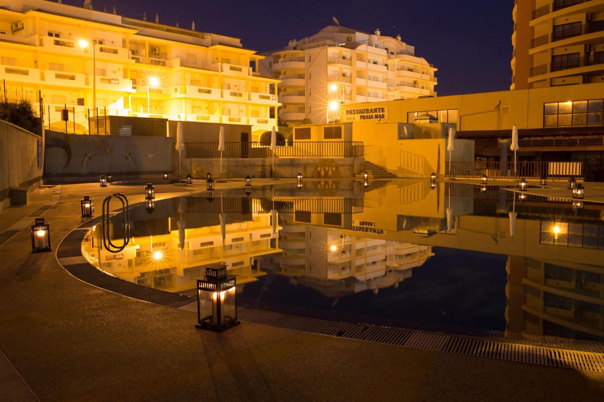 برايا دا روشا Clube Praia Mar Apartamentos Turisticos المظهر الخارجي الصورة